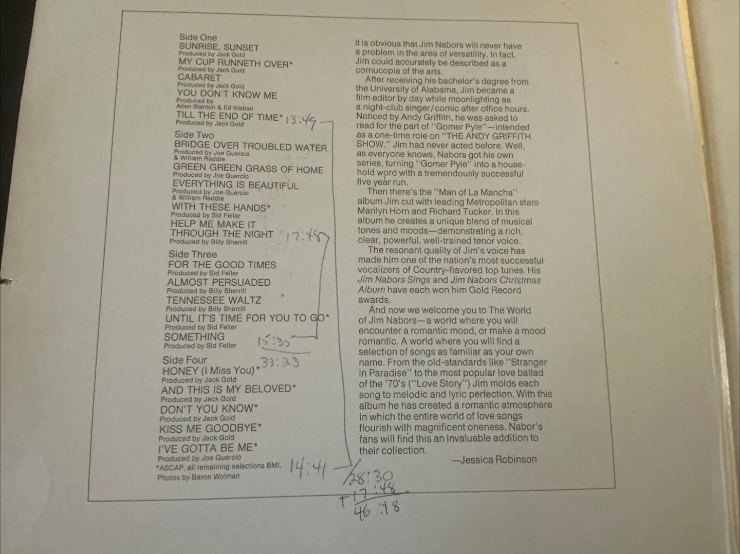 Jim Nabors Vinyl Records image indicator(10)