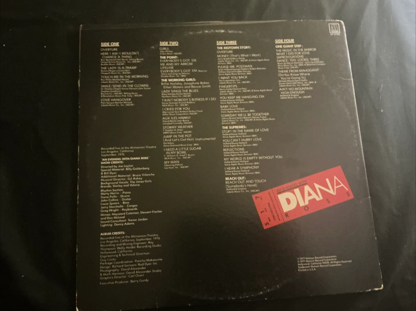 Diana Ross Vinyl Record Album image indicator(3)