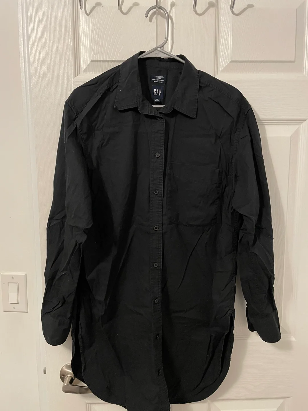 GAP Black Tunic Shirt, SP thumbnail
