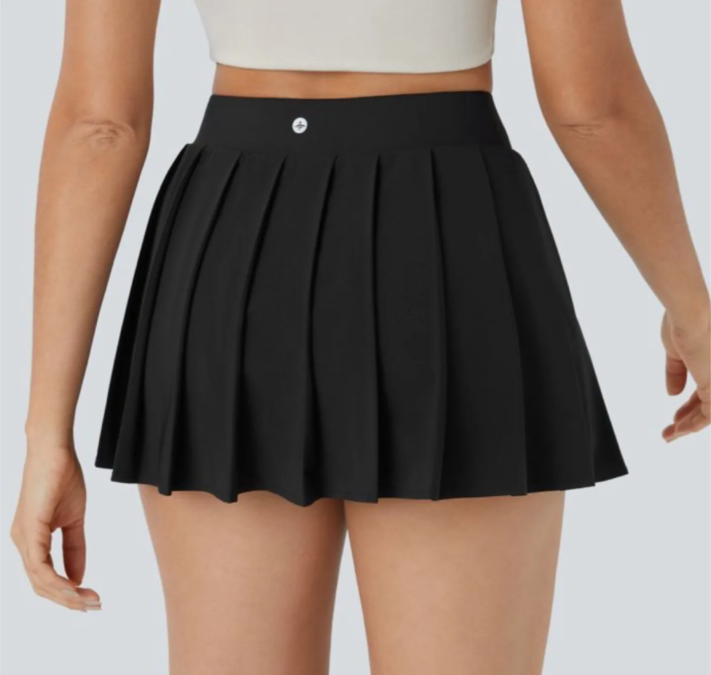 Breezeful™ High Waisted Pleated 2-in-1 Side Pocket skort image indicator(8)