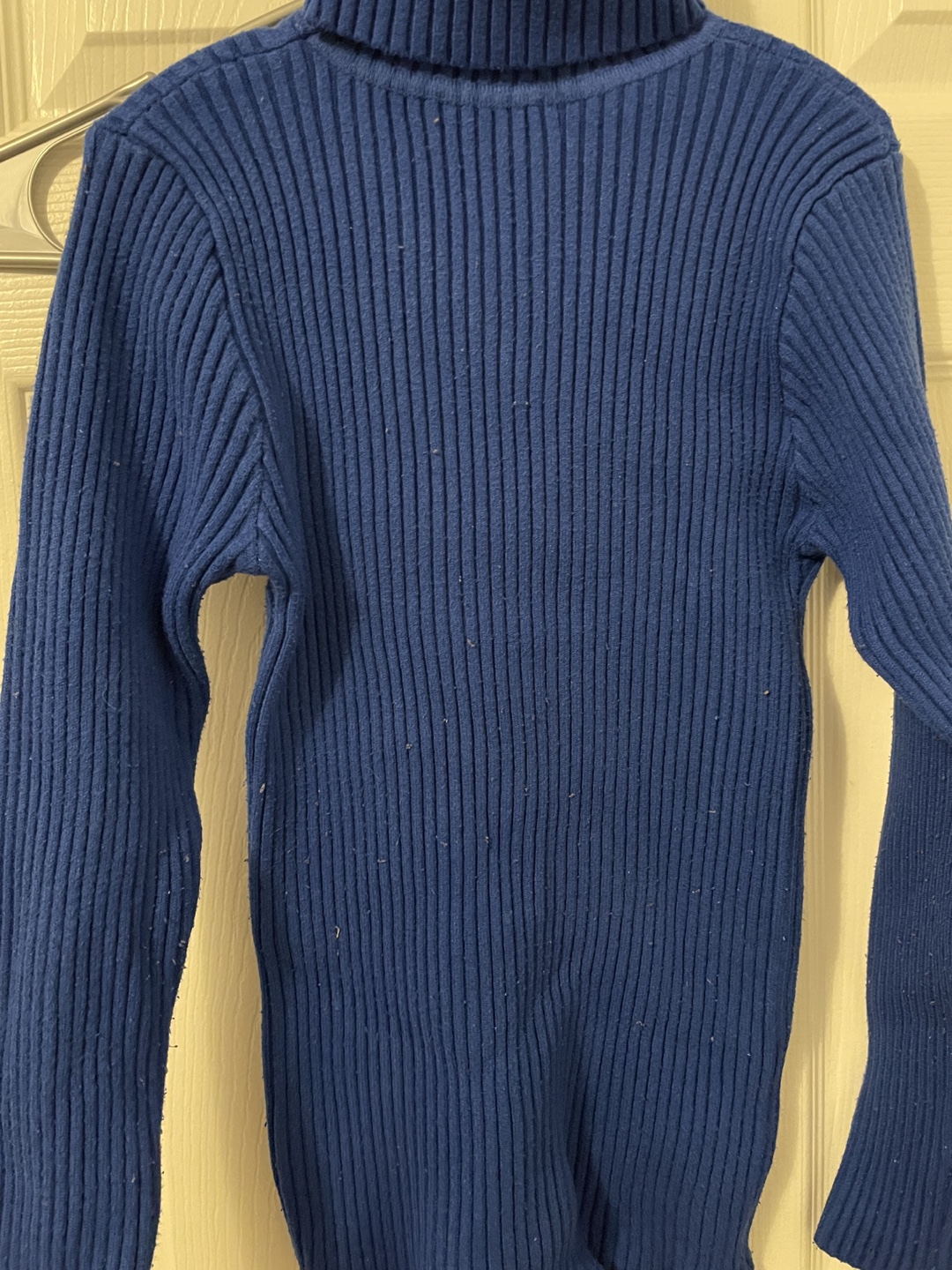 Blue Turtleneck Sweater - photo 2