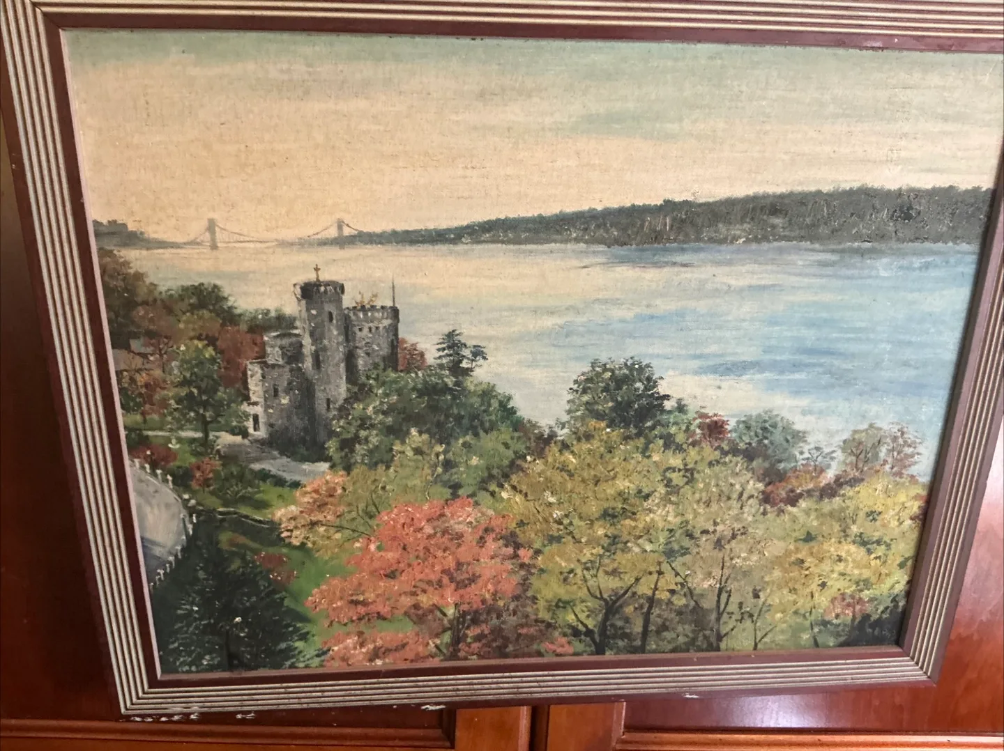 Framed Landscape Painting Hudson valley image indicator(5)