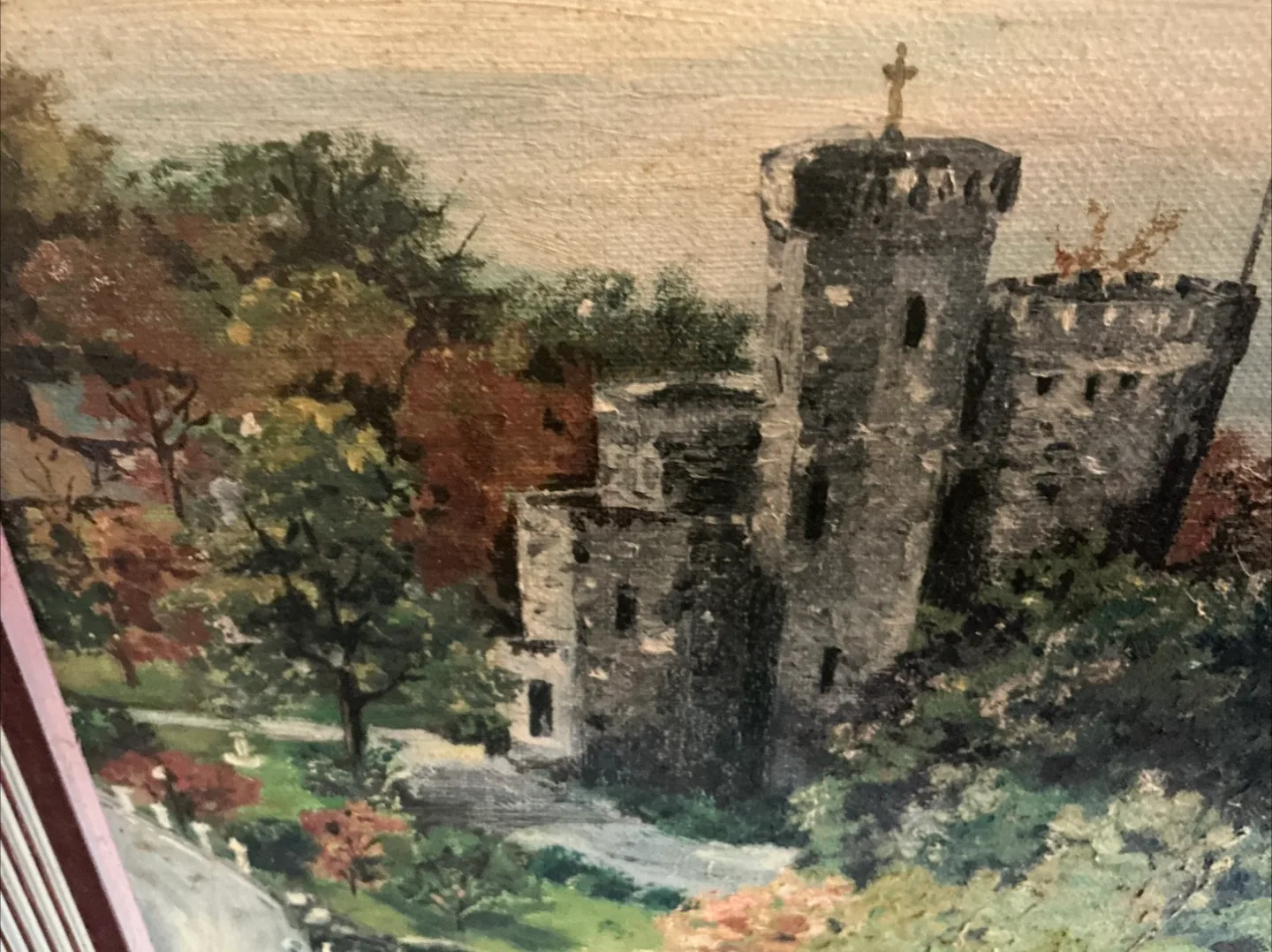 Framed Landscape Painting Hudson valley image indicator(4)