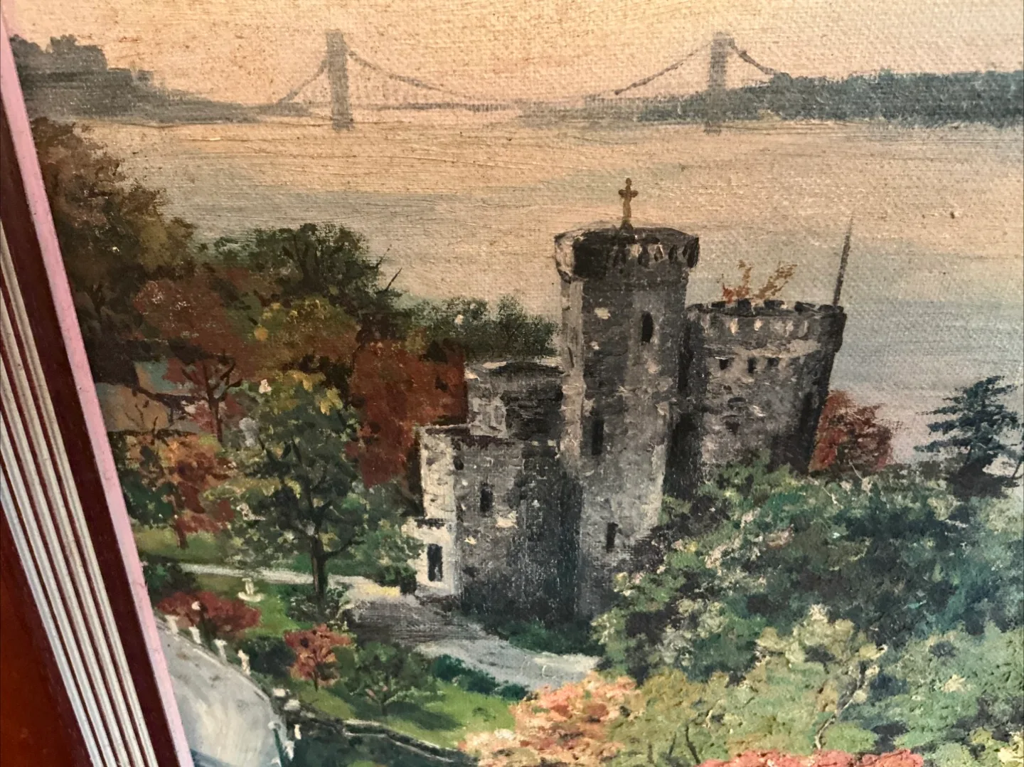 Framed Landscape Painting Hudson valley image indicator(3)