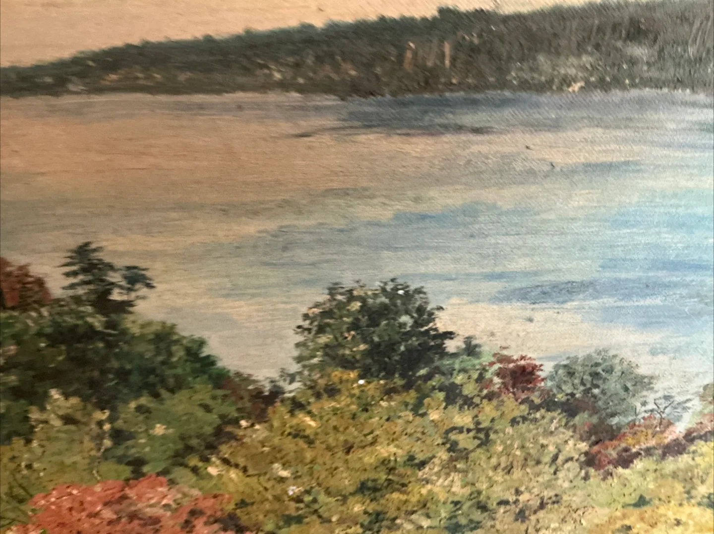 Framed Landscape Painting Hudson valley image indicator(8)