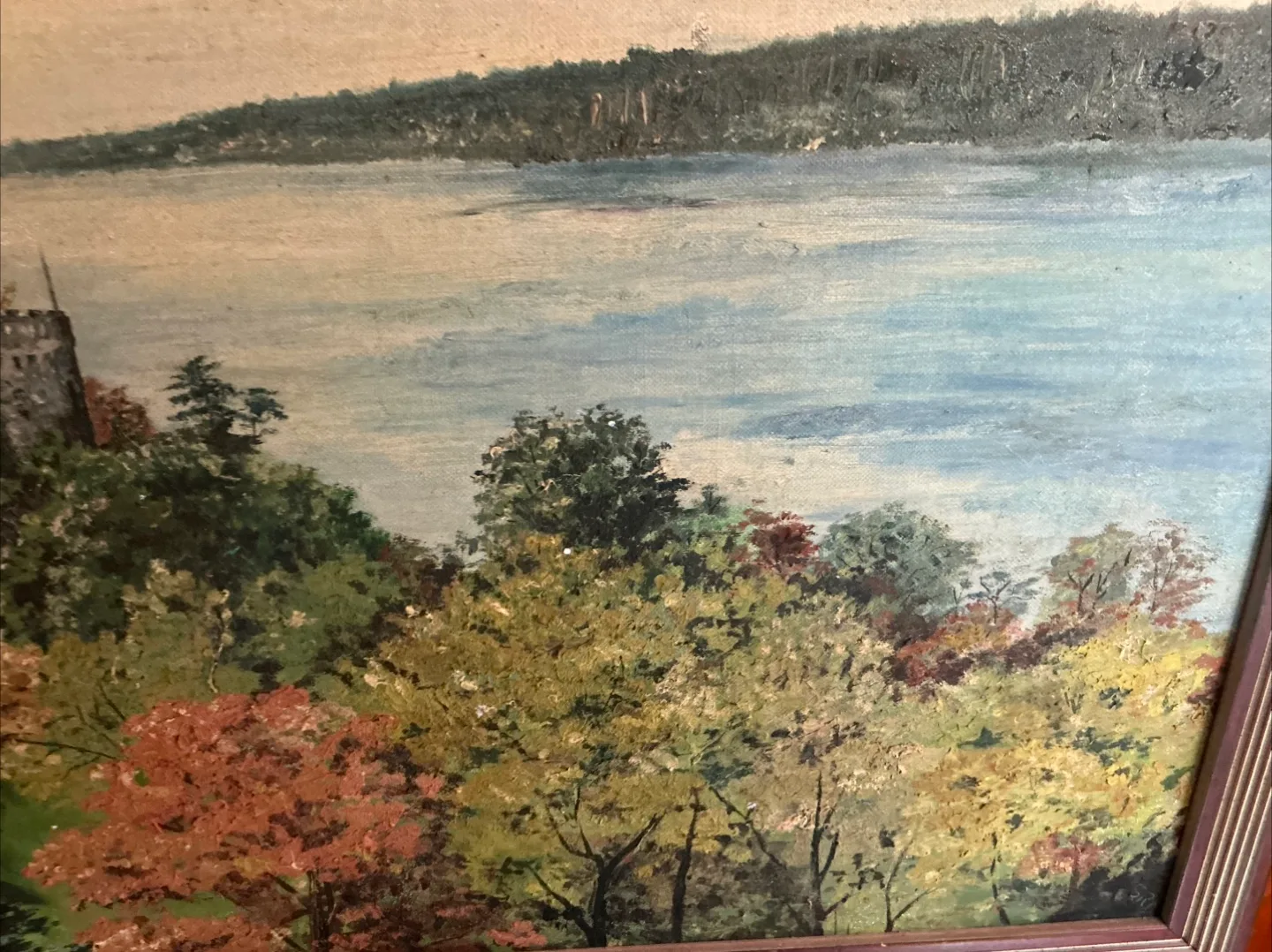 Framed Landscape Painting Hudson valley image indicator(6)