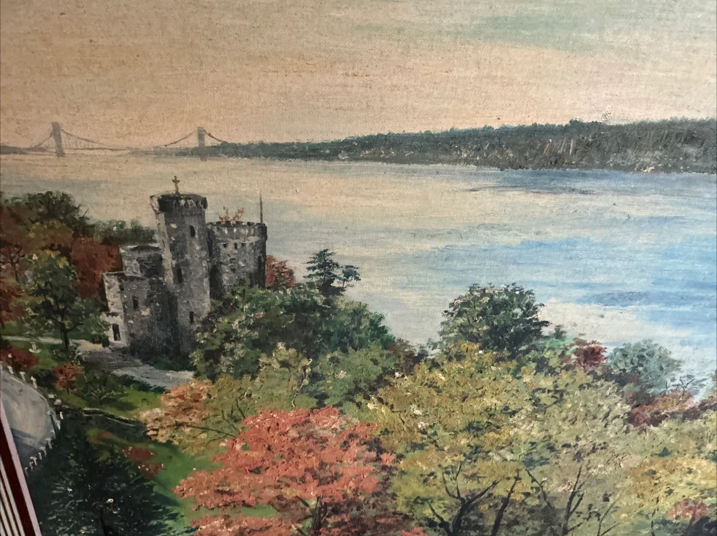 Framed Landscape Painting Hudson valley image indicator(2)