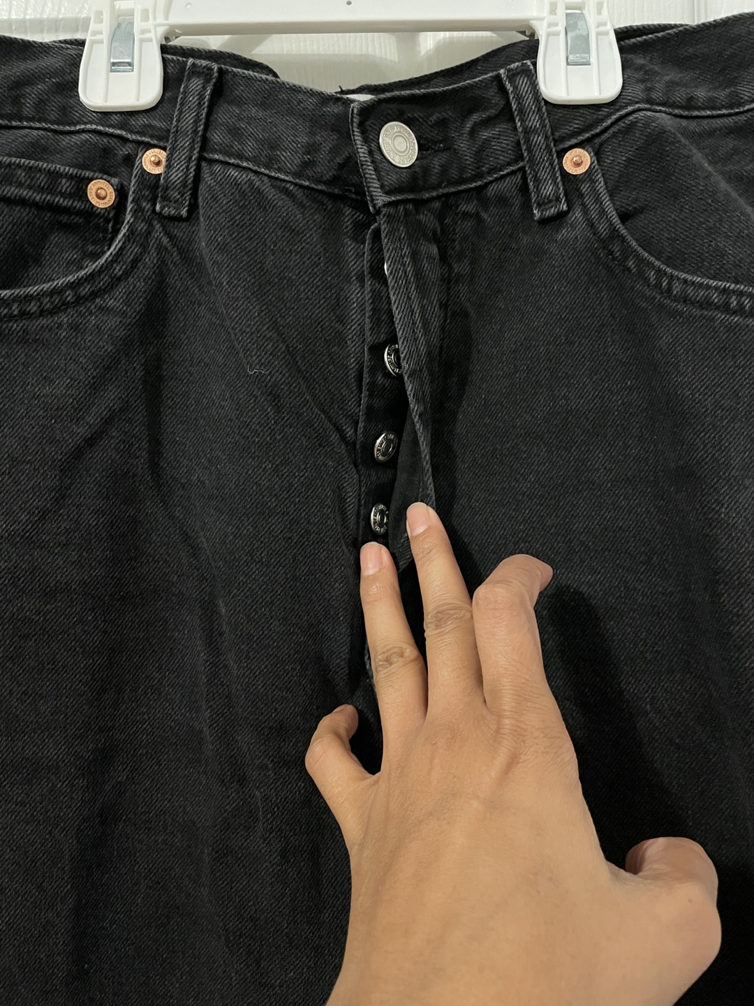 MNG Denim Black Jeans - photo 3