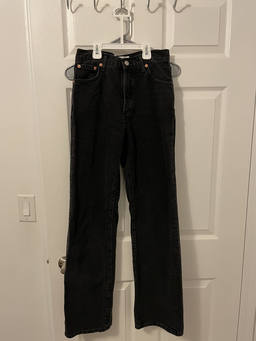 MNG Denim Black Jeans