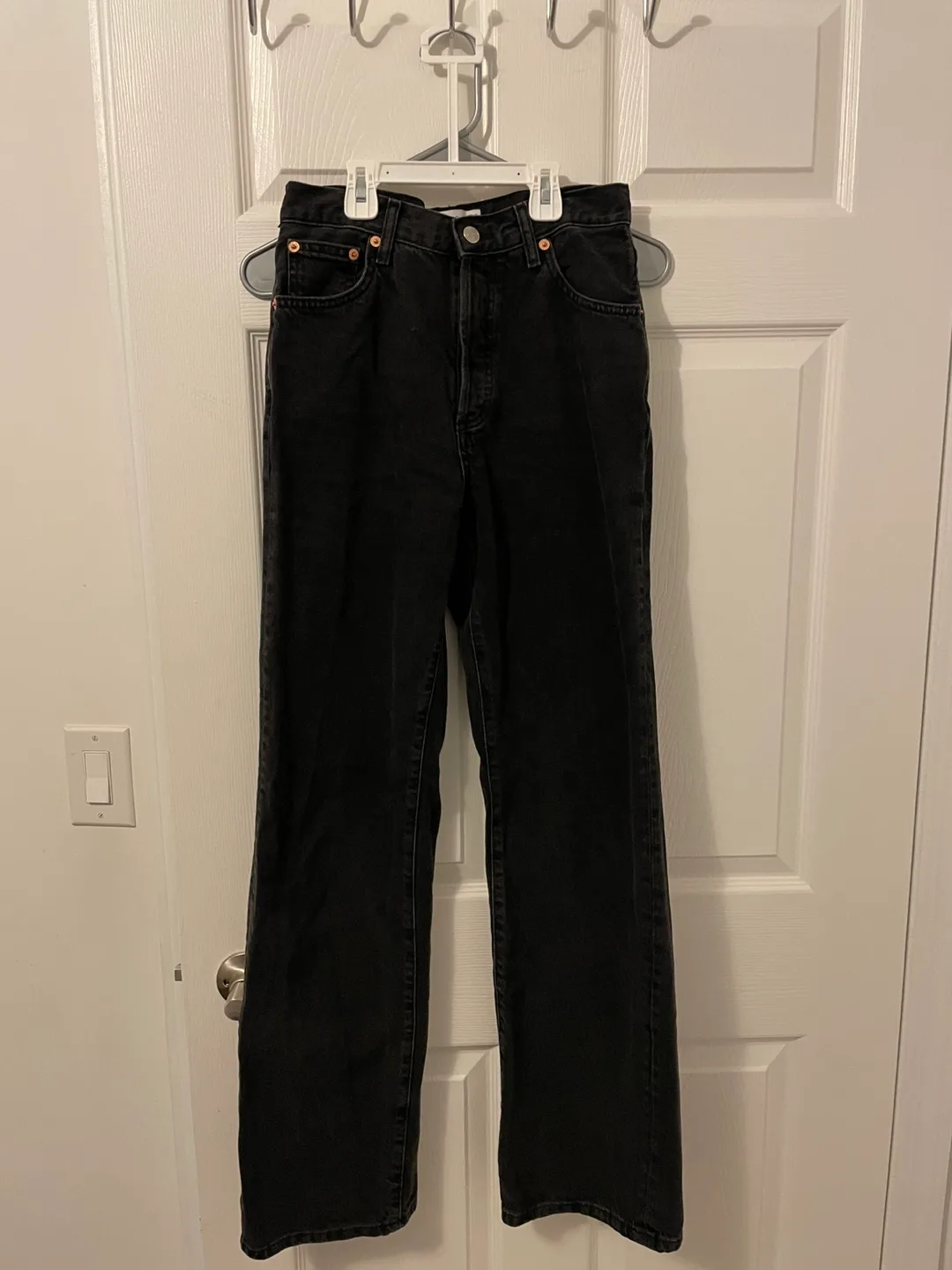 MNG Denim Black Jeans thumbnail