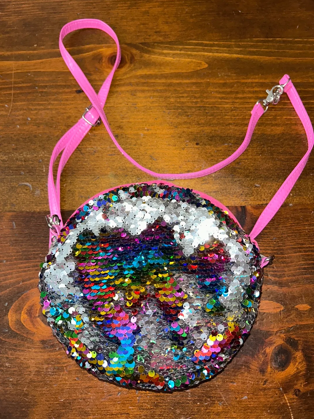 TY Beanie Baby Owen The Owl Sequined Kid’s Crossbody Purse image indicator(2)