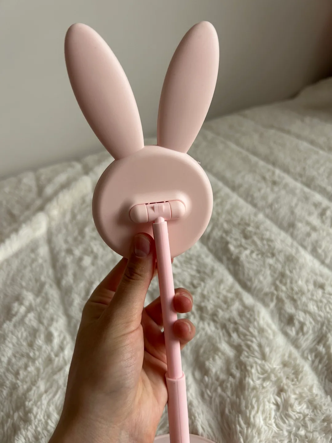 Pink bunny phone stand image indicator(3)