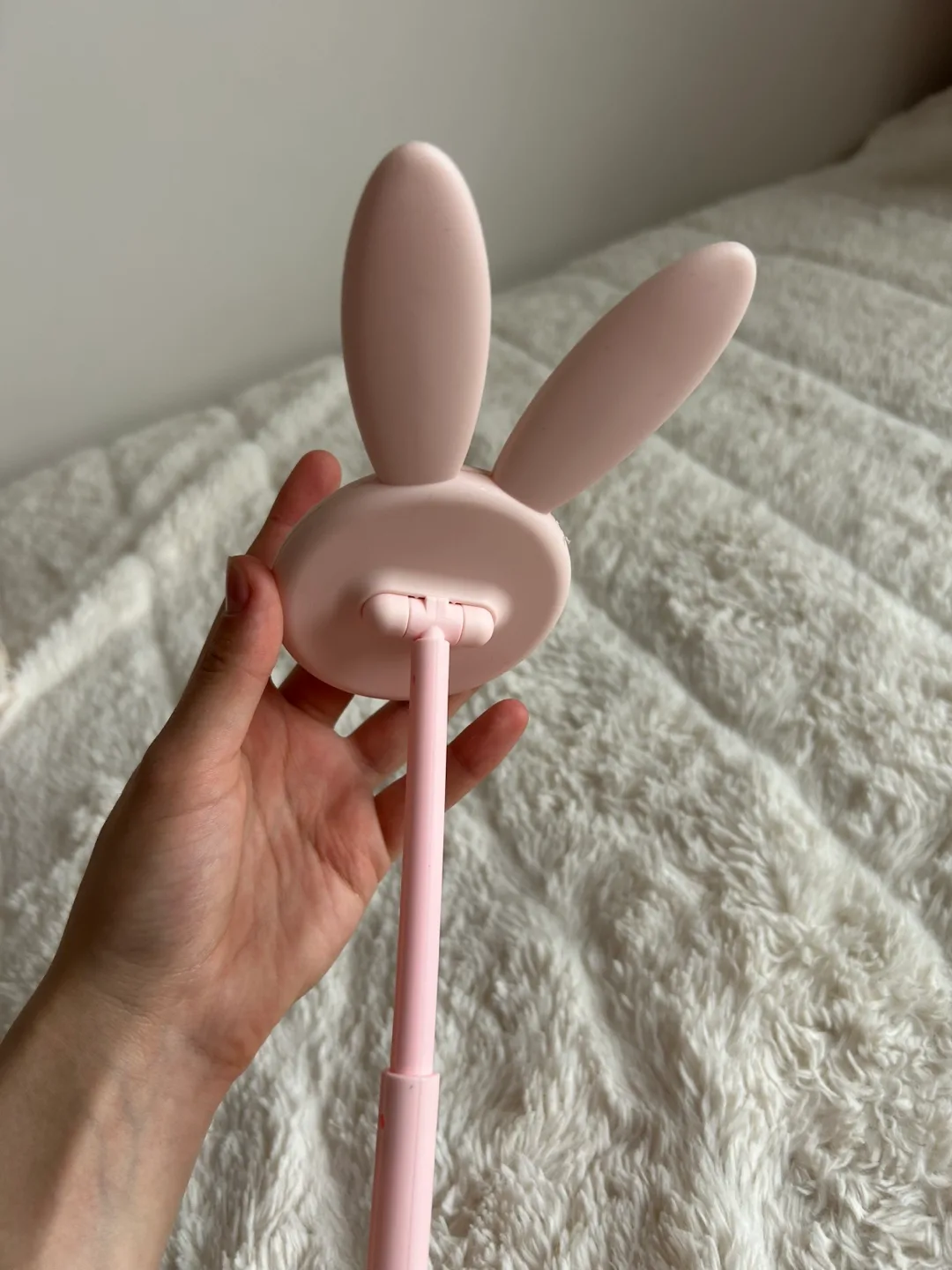 Pink bunny phone stand image indicator(4)