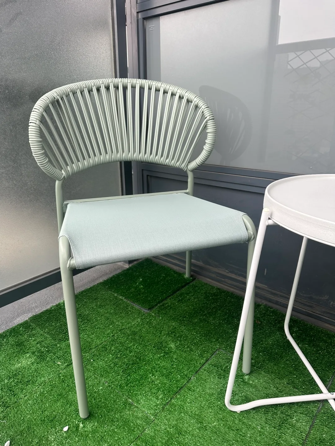 Outdoor Chair in Green Milieu thumbnail