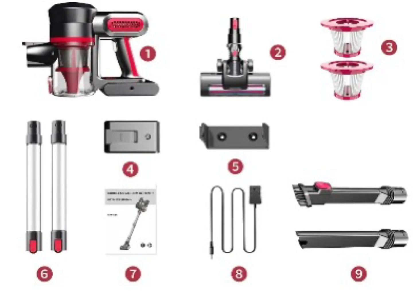 New Kalff A19-150R Cordless Vacuum image indicator(2)