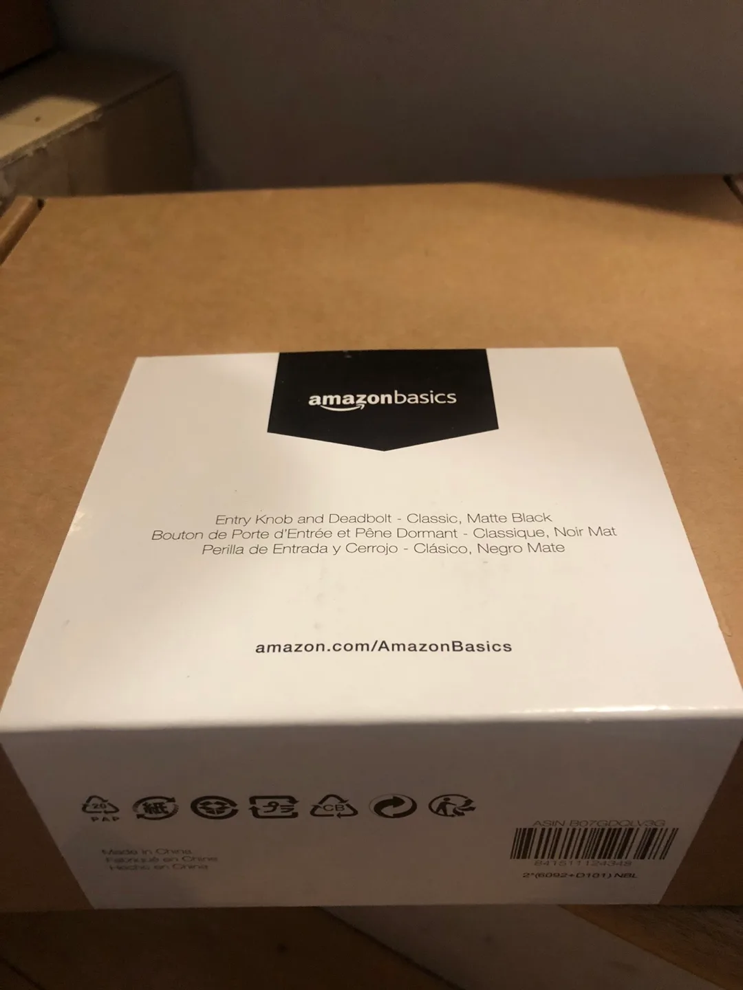 Exterior Door Knob With Lock and Deadbolt image indicator(8)