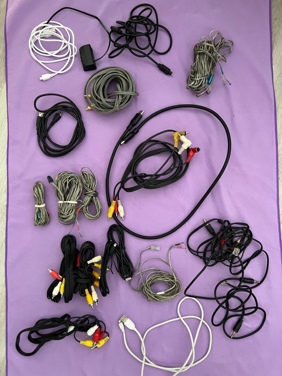 Assorted Cables and Connectors