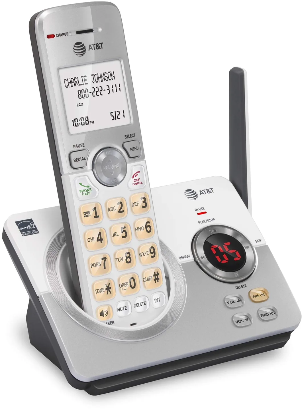 New AT&T EL52119 Cordless Answering System image indicator(2)