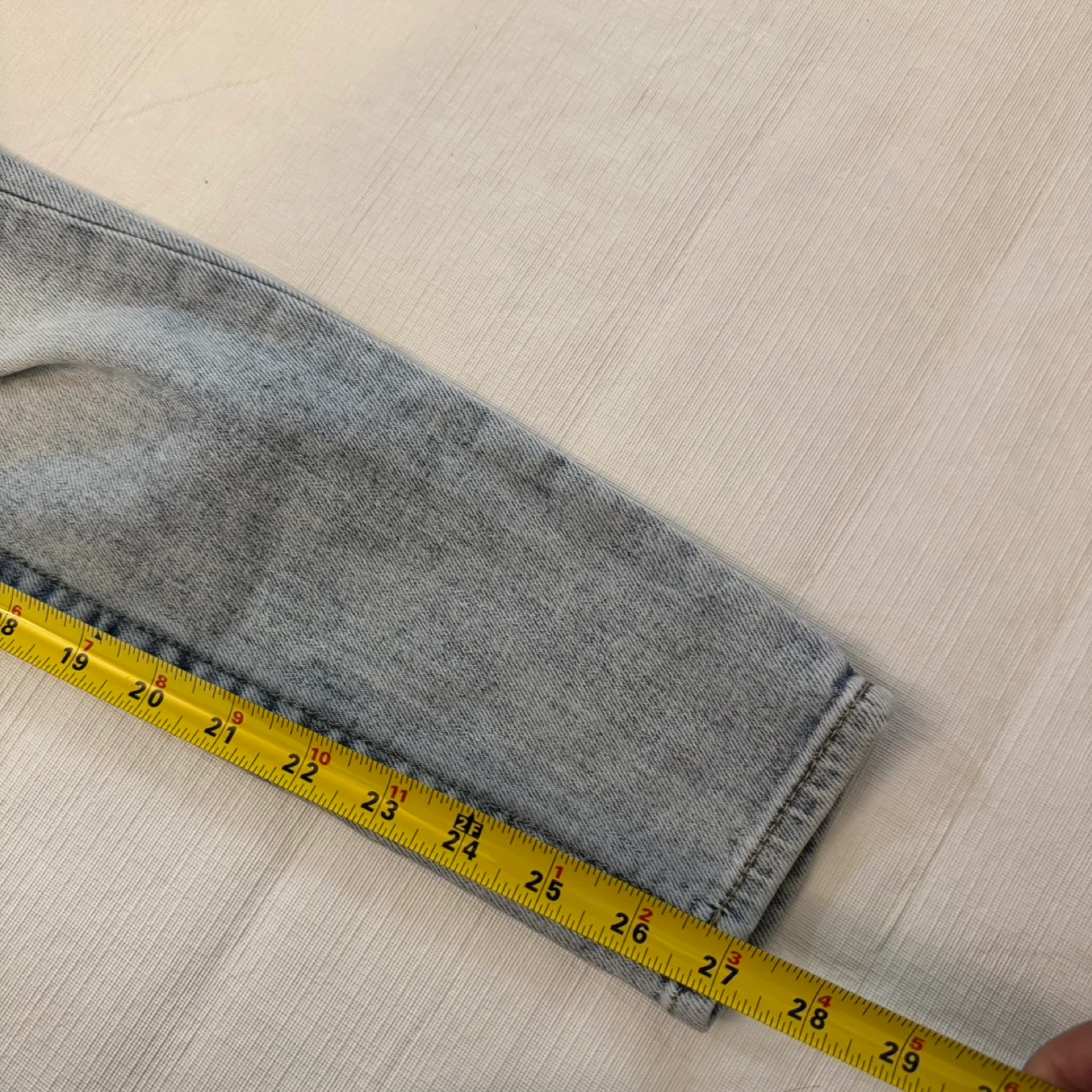 True Religion Mid Rise Super Skinny Jeans image indicator(6)