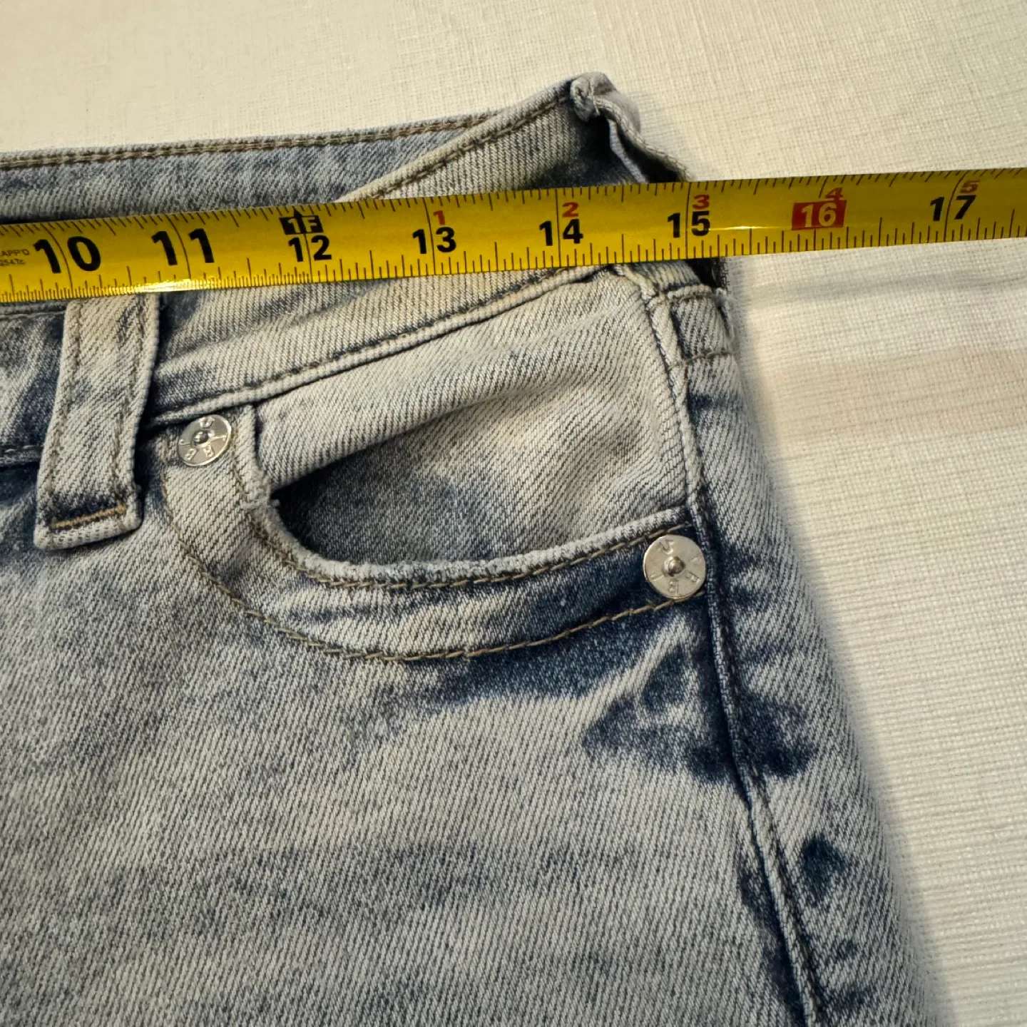 True Religion Mid Rise Super Skinny Jeans image indicator(4)