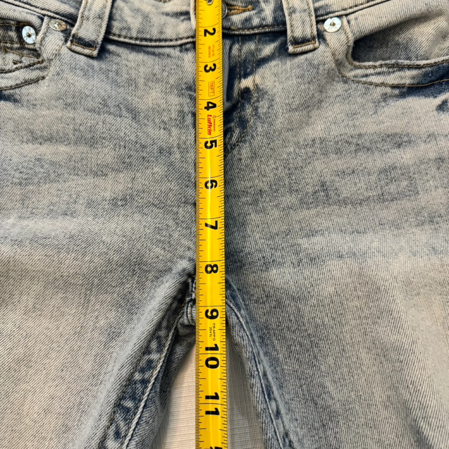 True Religion Mid Rise Super Skinny Jeans image indicator(5)