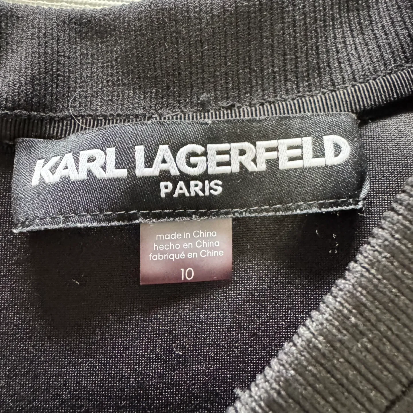 Karl Lagerfeld Black Dress image indicator(3)