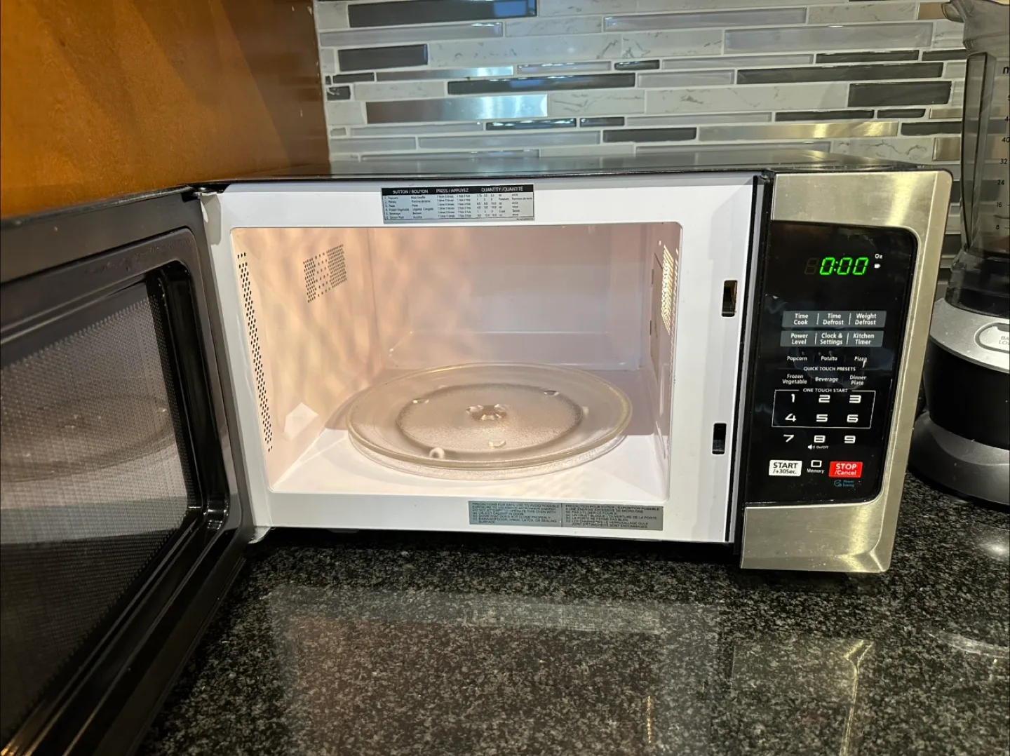 Toshiba Microwave Oven image indicator(2)