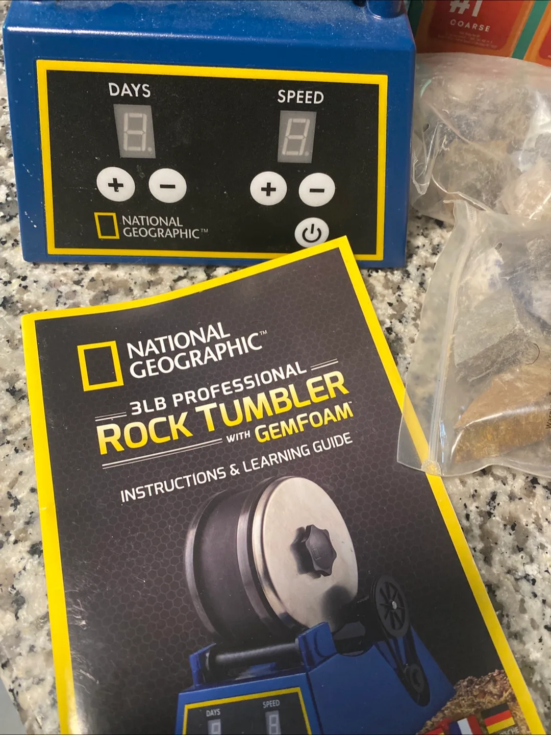 National Geographic Rock Tumbler Set - STEM Science Project image indicator(3)