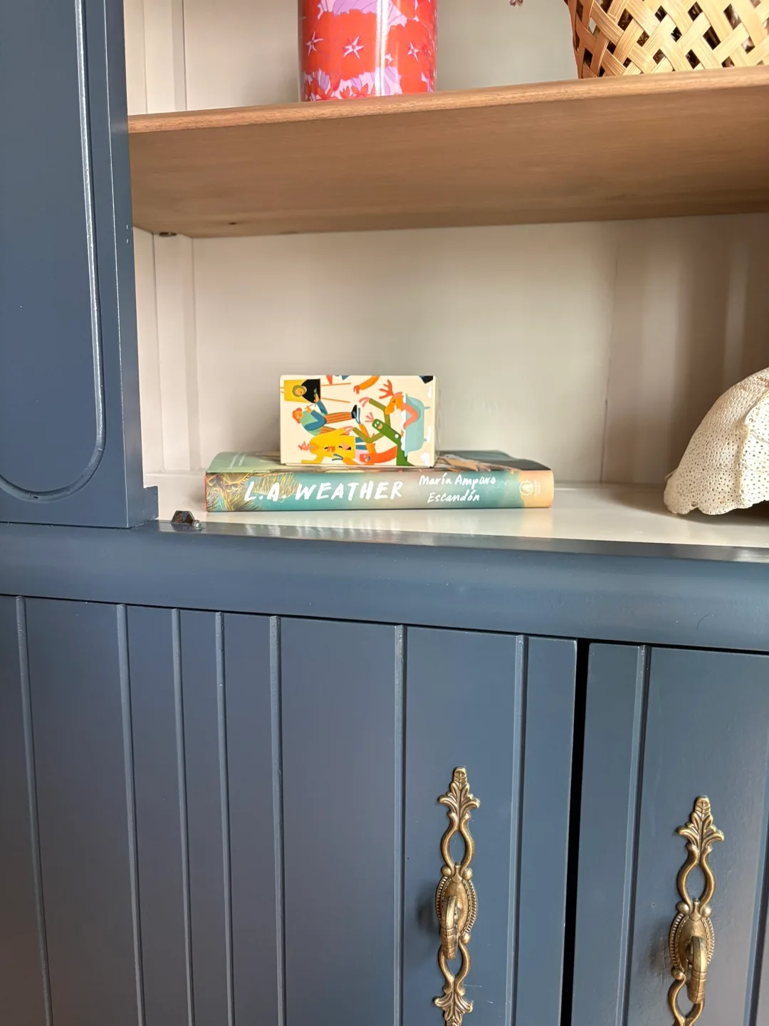 Vintage Blue Display Cabinet image indicator(9)