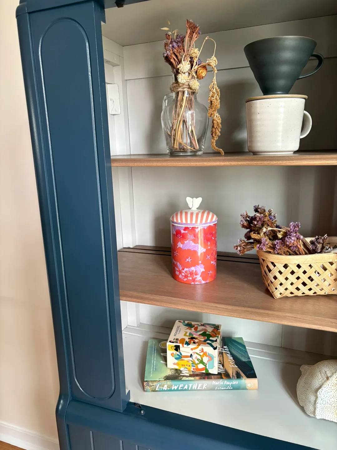 Vintage Blue Display Cabinet image indicator(10)