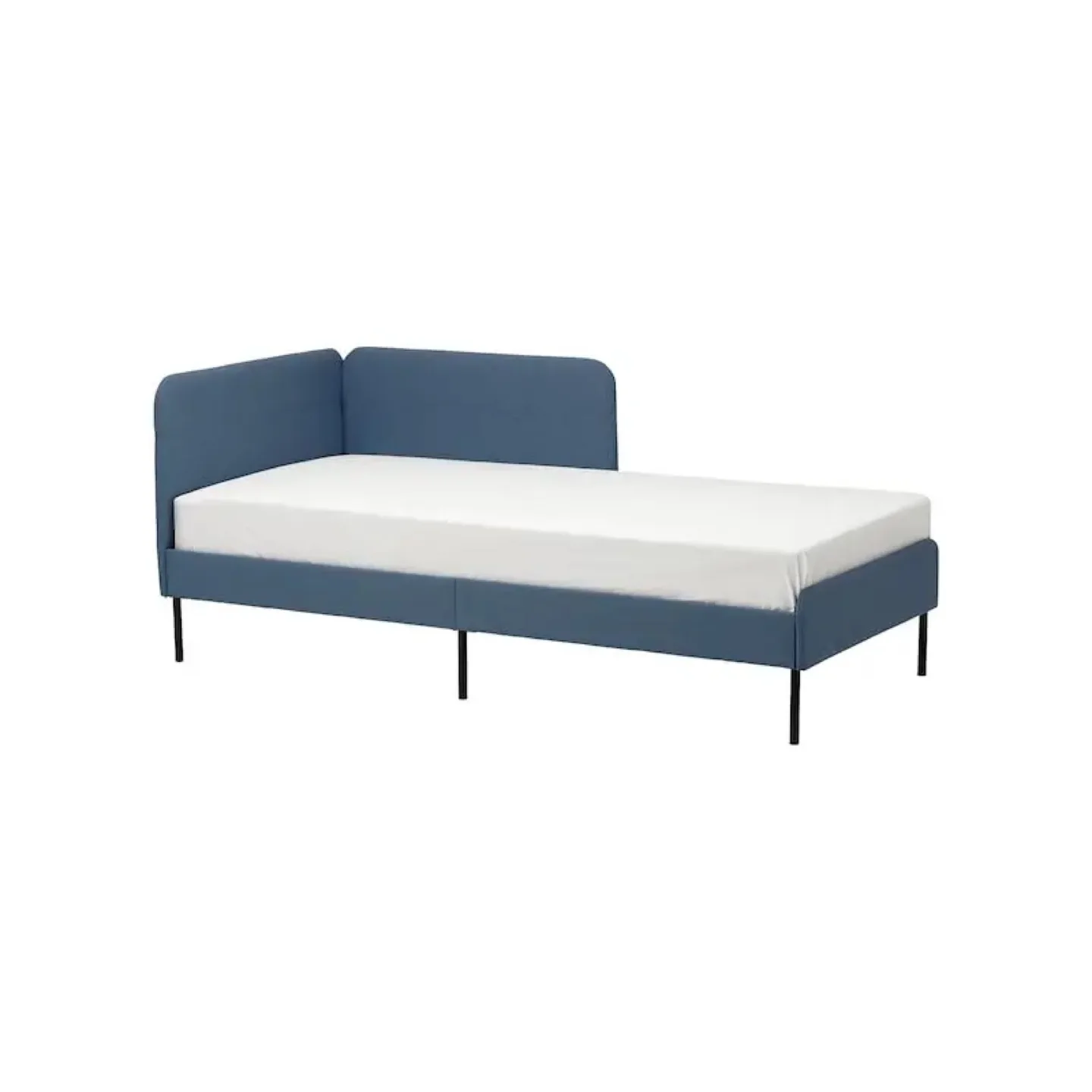 IKEA BLÅKULLEN Blue Fabric Day Bed thumbnail