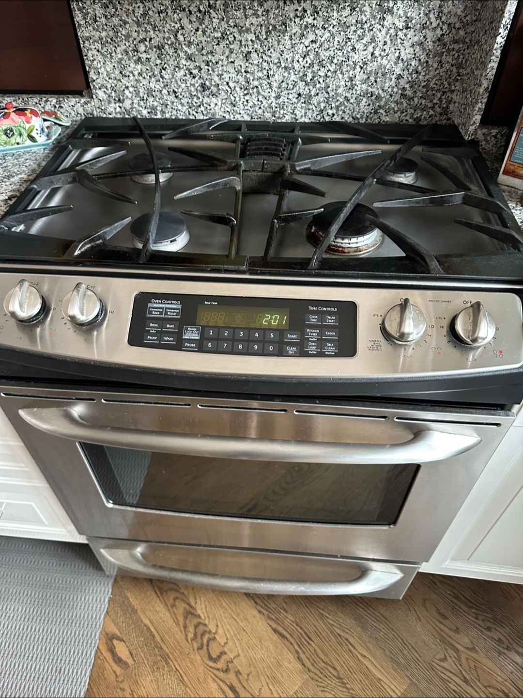 GE Profile Stainless Steel Oven Range and