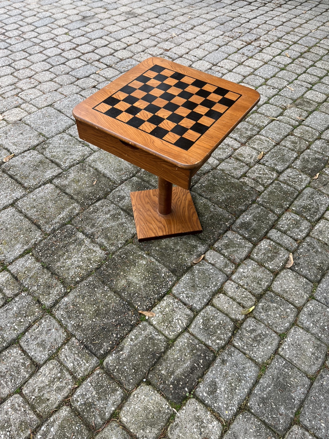 Vintage Chess Table