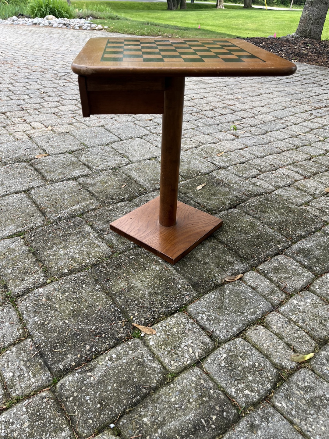 Vintage Chess Table - photo 4