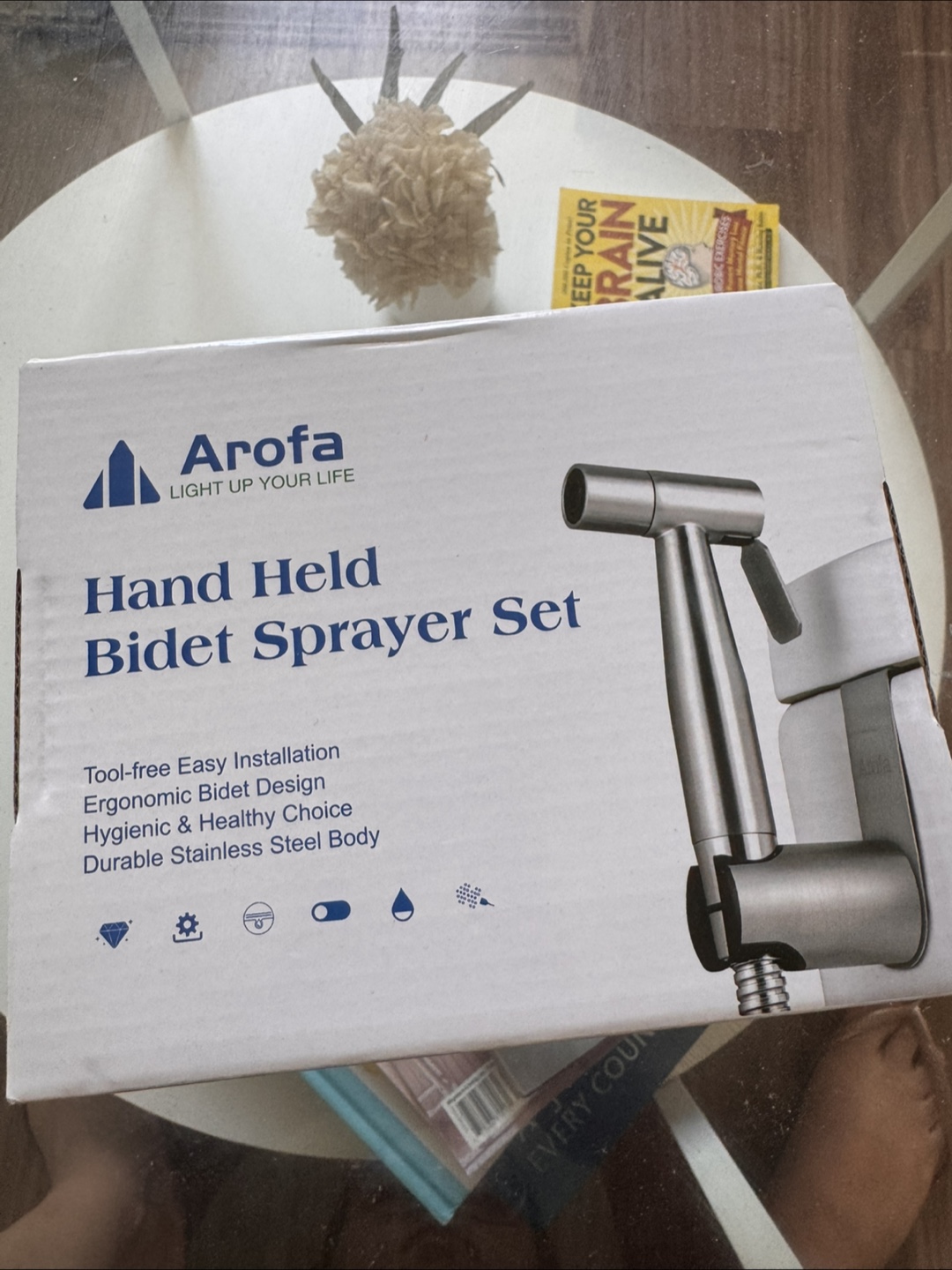 Arofa Hand Held Bidet Sprayer Set