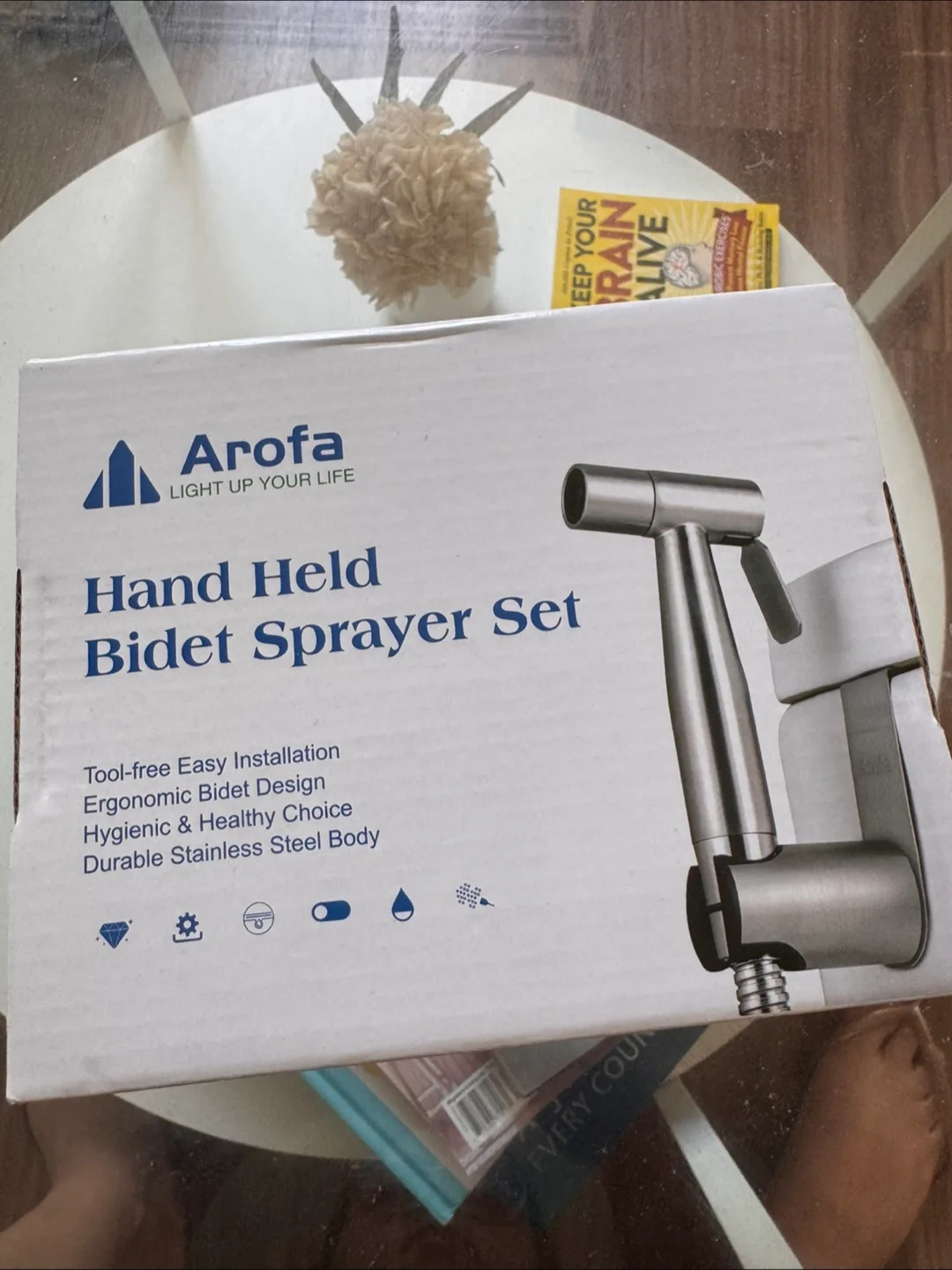 Arofa Hand Held Bidet Sprayer Set thumbnail