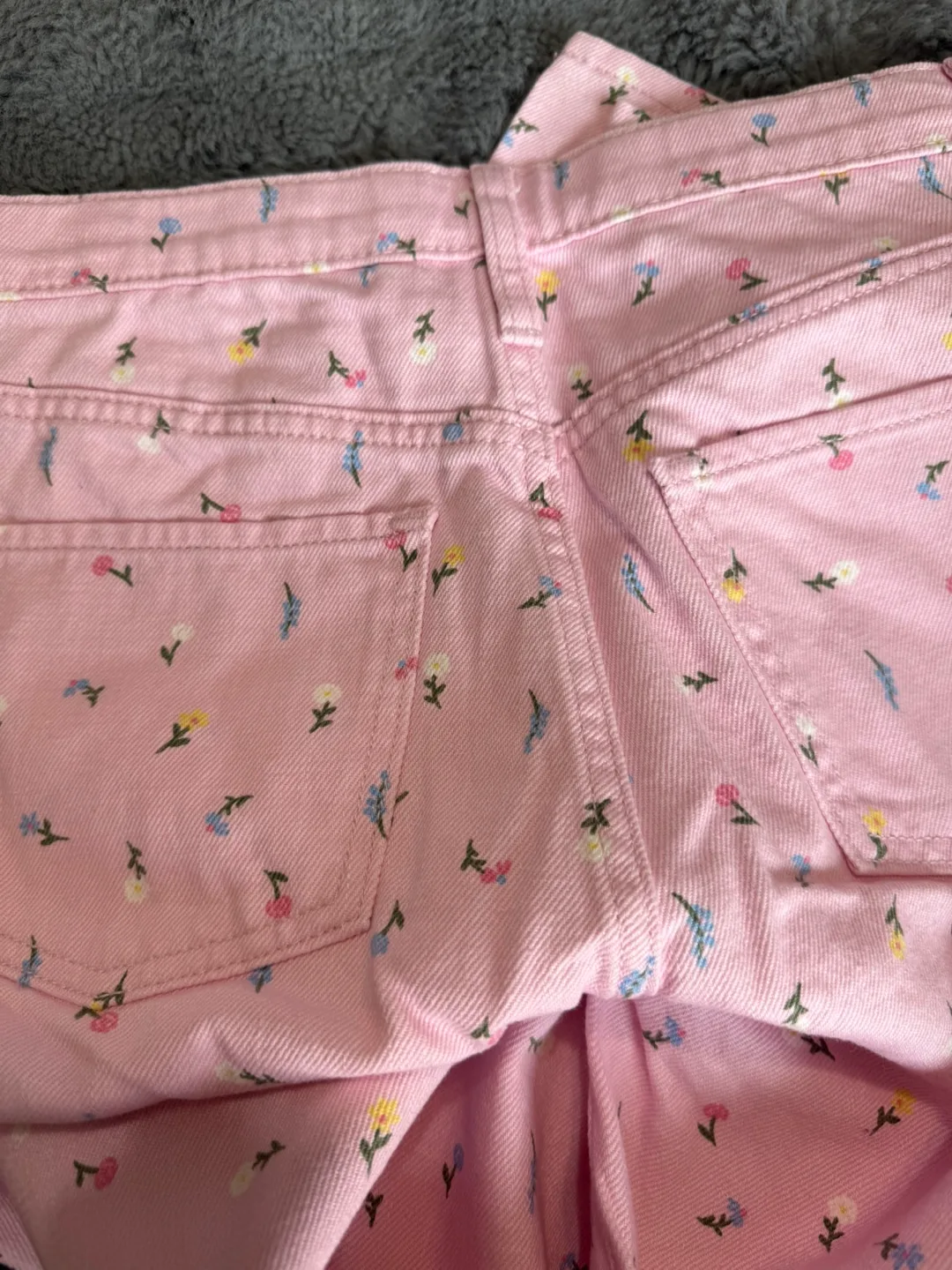 Old Navy Floral Print Jeans, Size 14 image indicator(4)