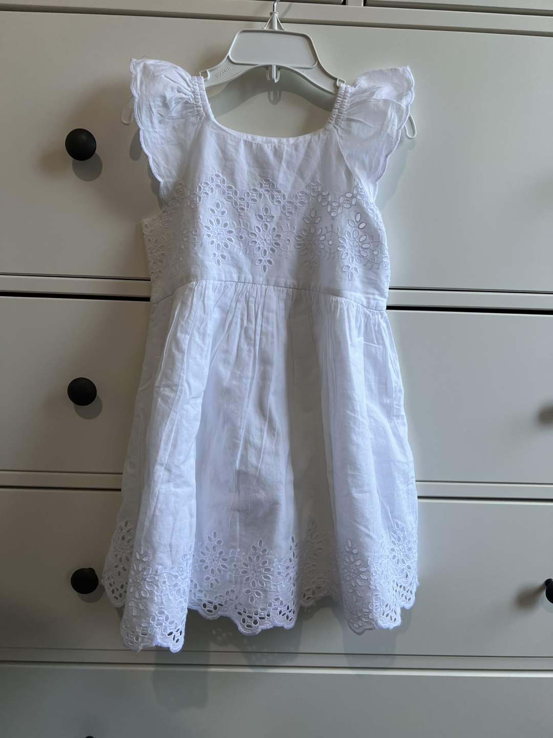 Baby Gap White Dress size 4