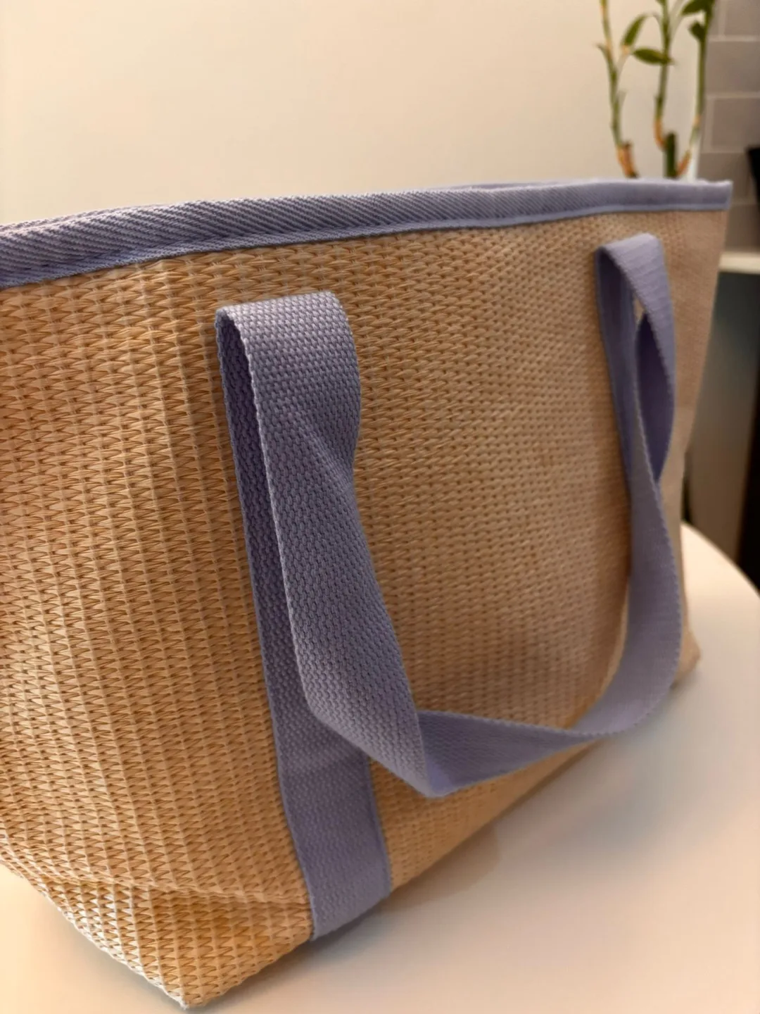 Embroidered Woven Tote Bag image indicator(6)