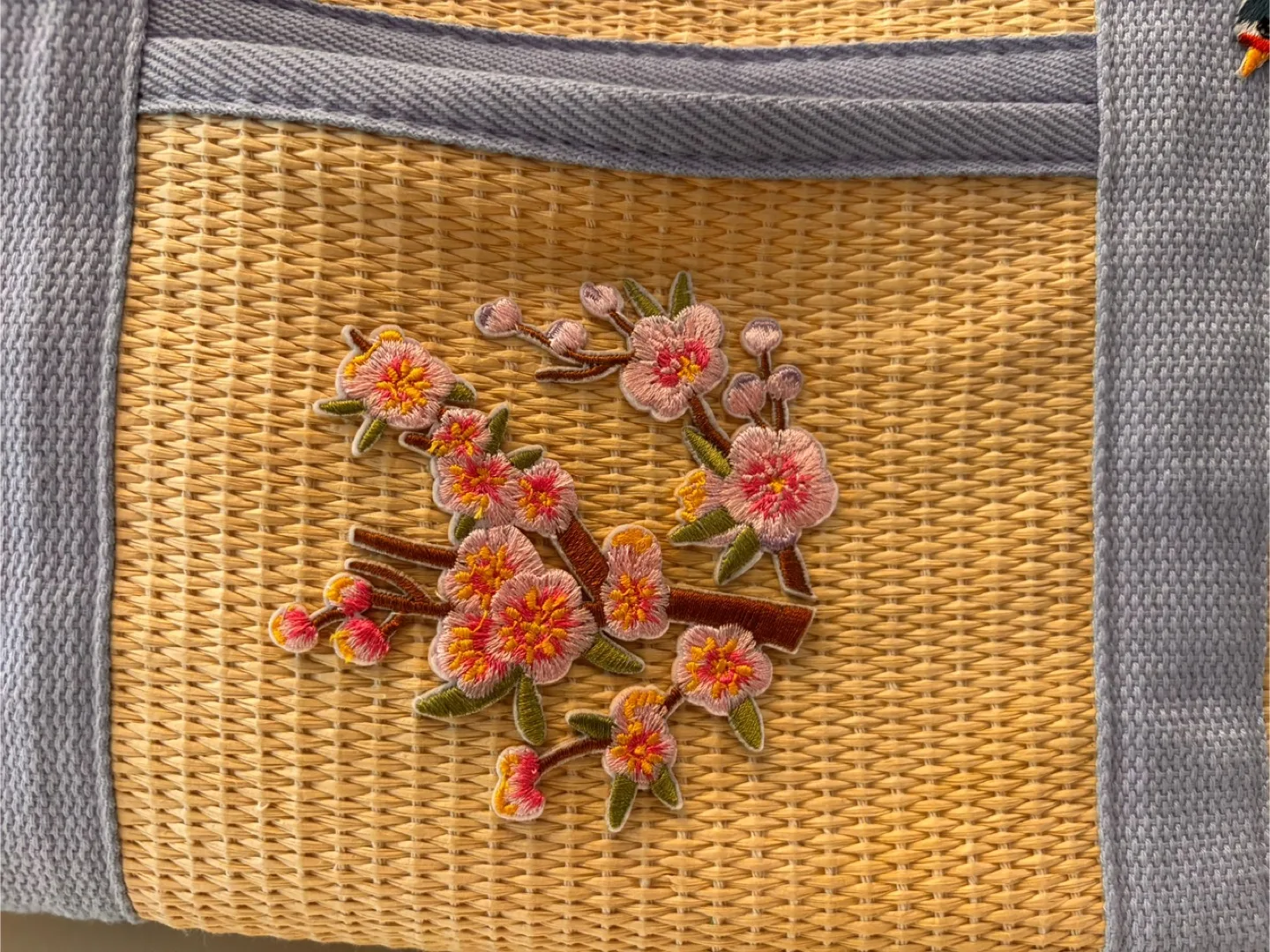 Embroidered Woven Tote Bag image indicator(5)