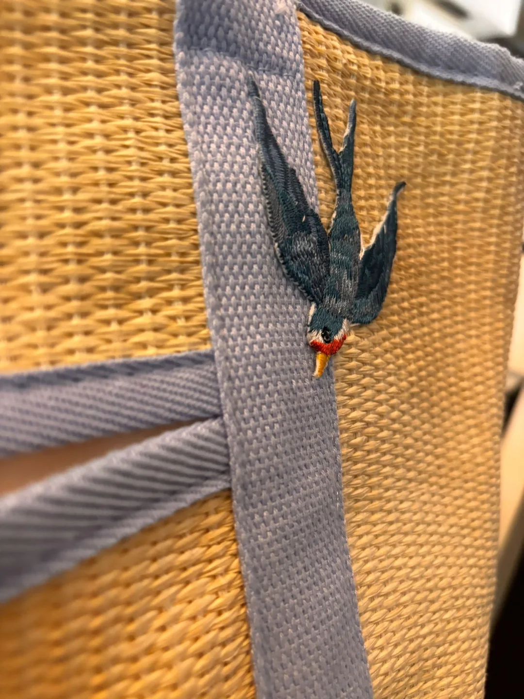 Embroidered Woven Tote Bag image indicator(3)