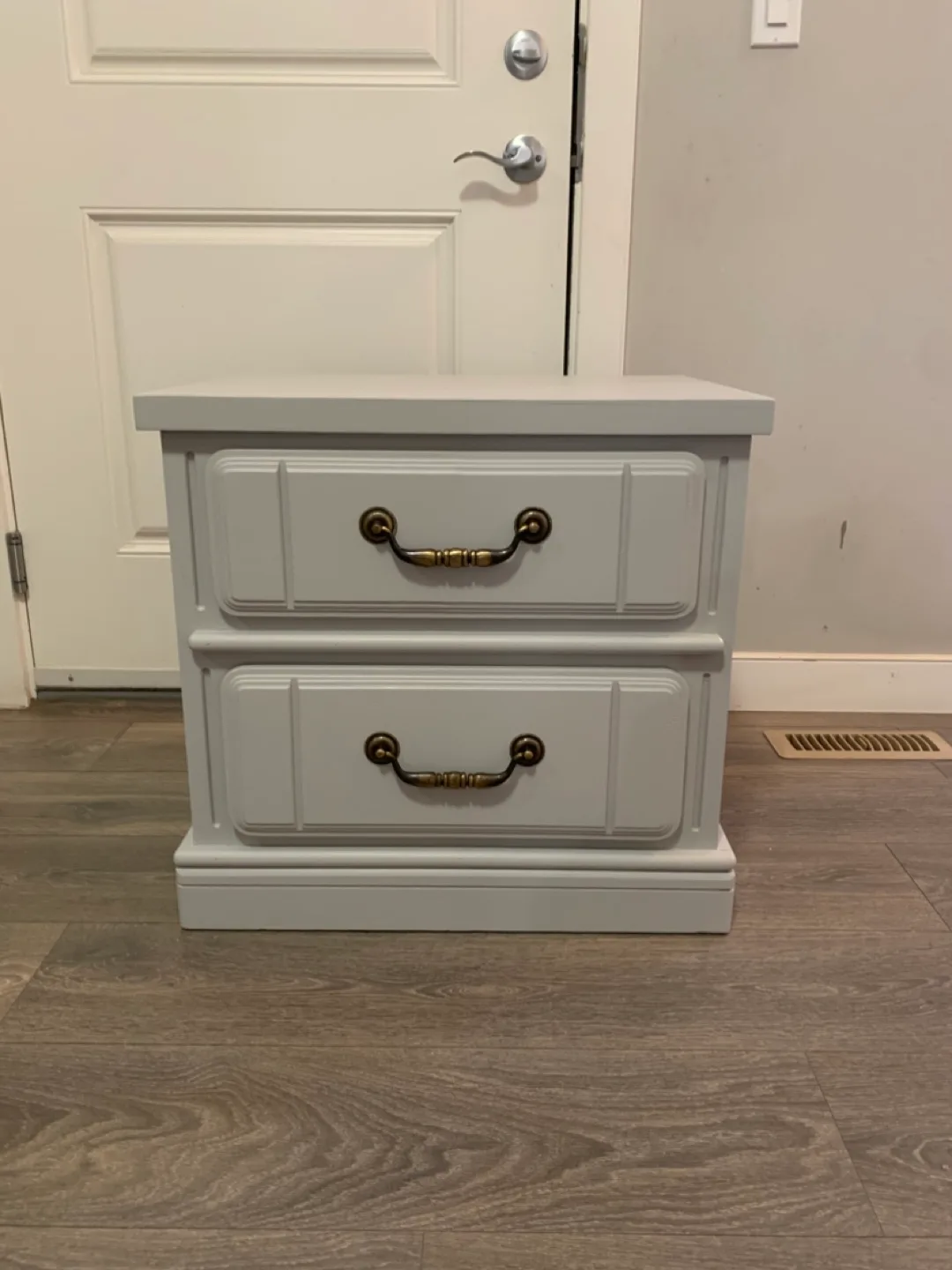 Bedside Table with Two Drawers thumbnail