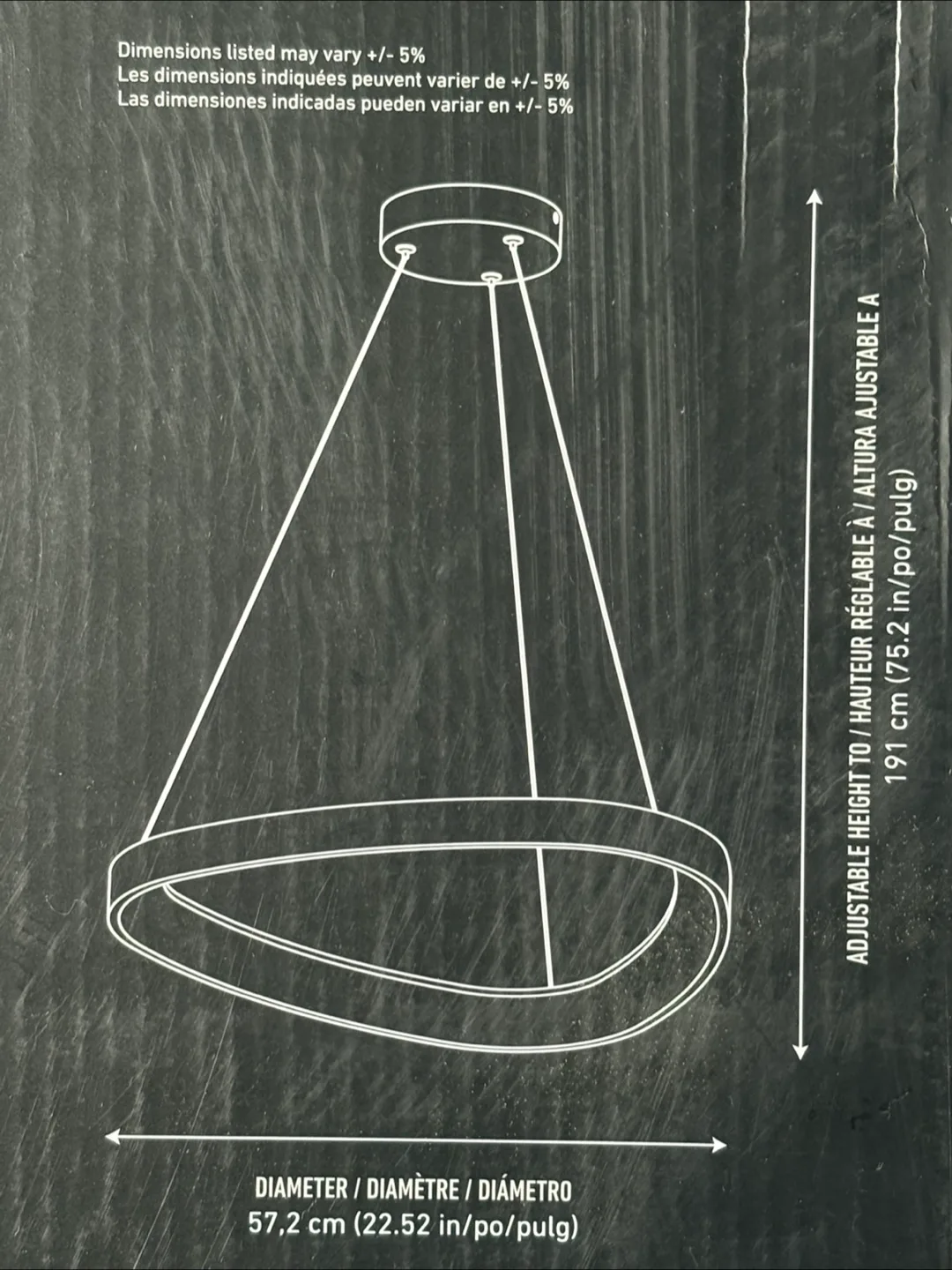 Artika Bjorn Pendant Light Fixture - New in box image indicator(3)