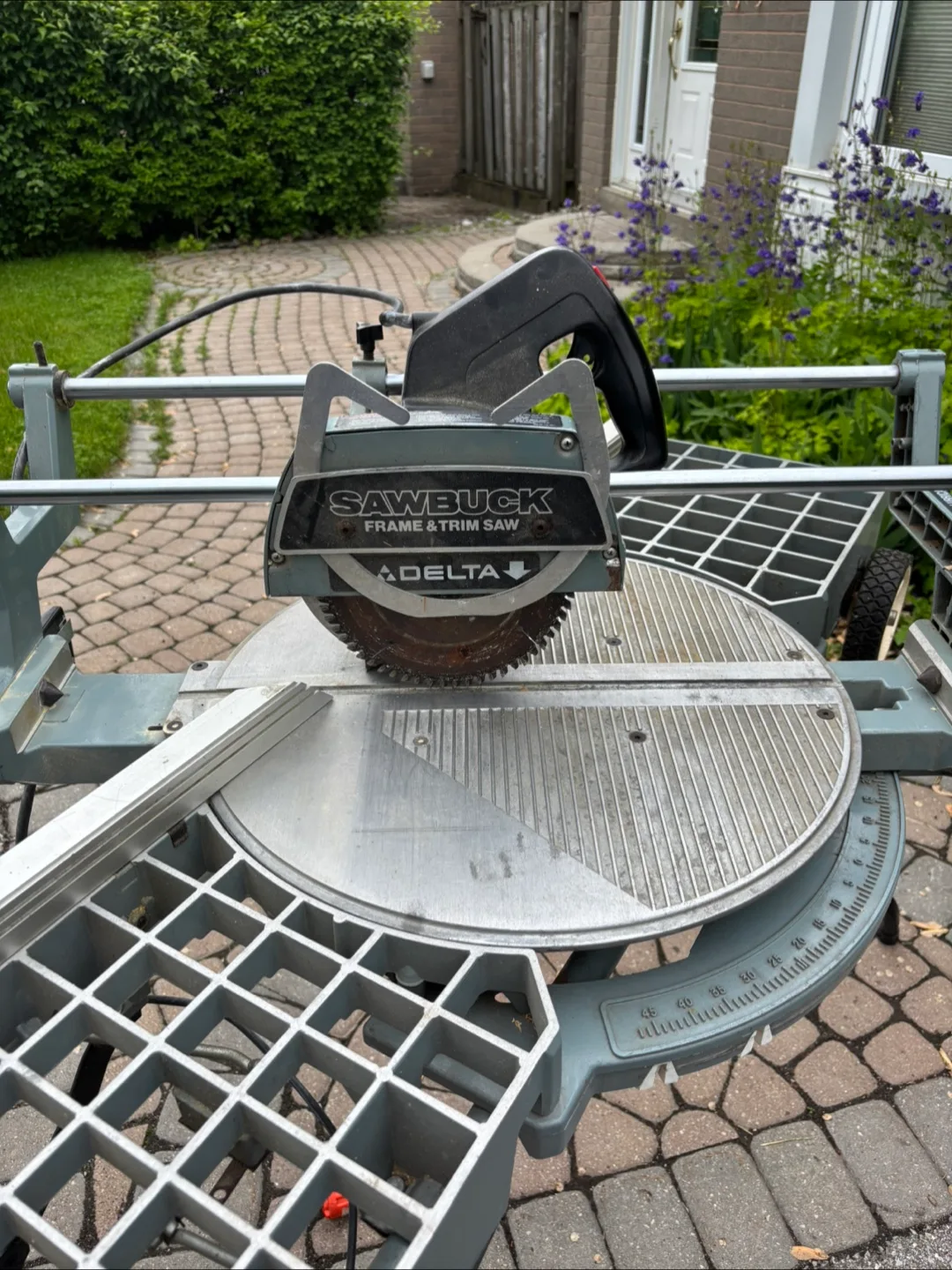 Delta Sawbuck Frame and Trim Saw image indicator(4)