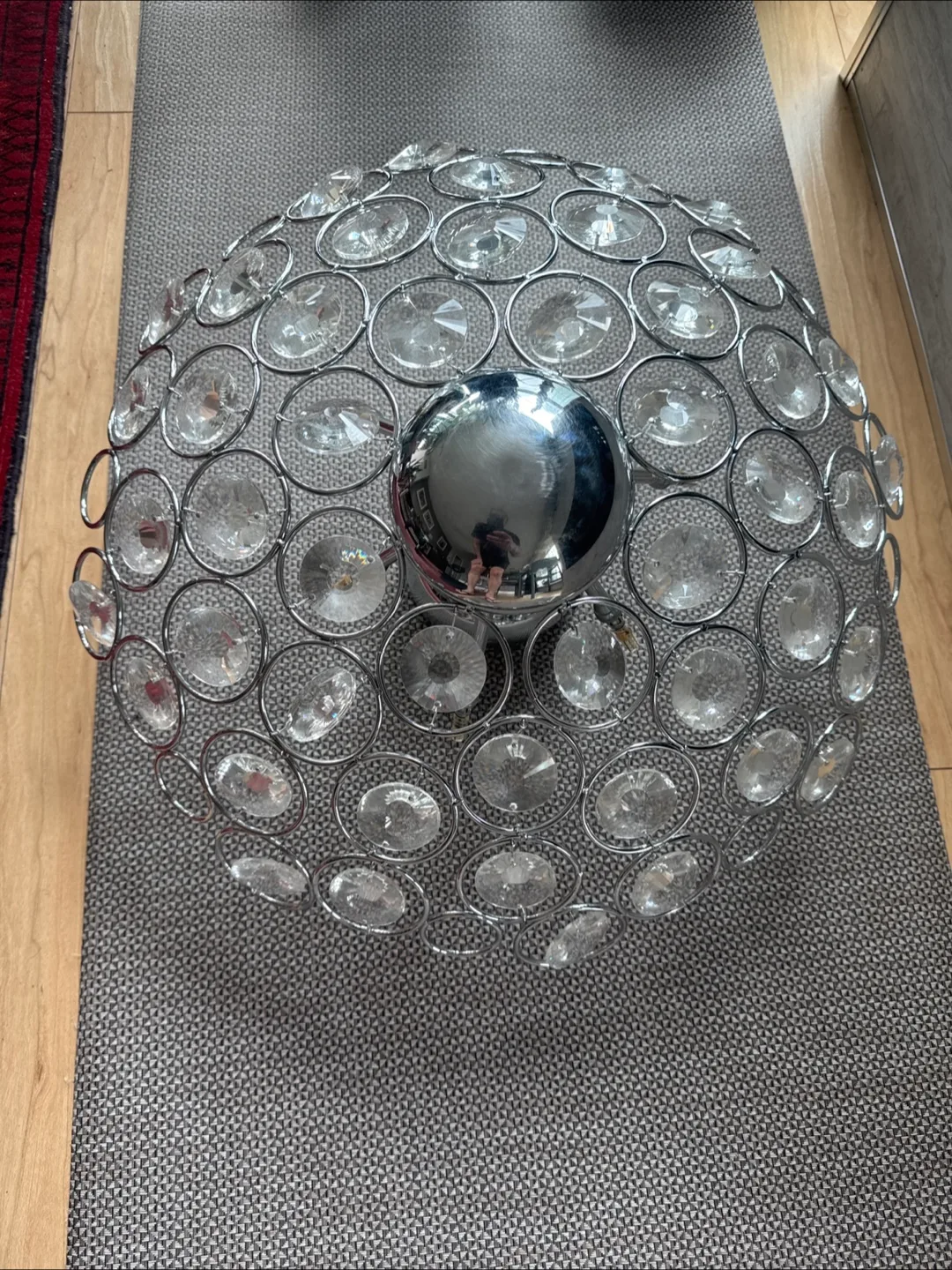 Crystal Globe Chandelier thumbnail