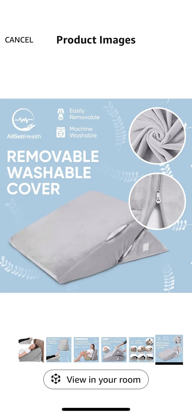 Bed wedge pillow image indicator(5)