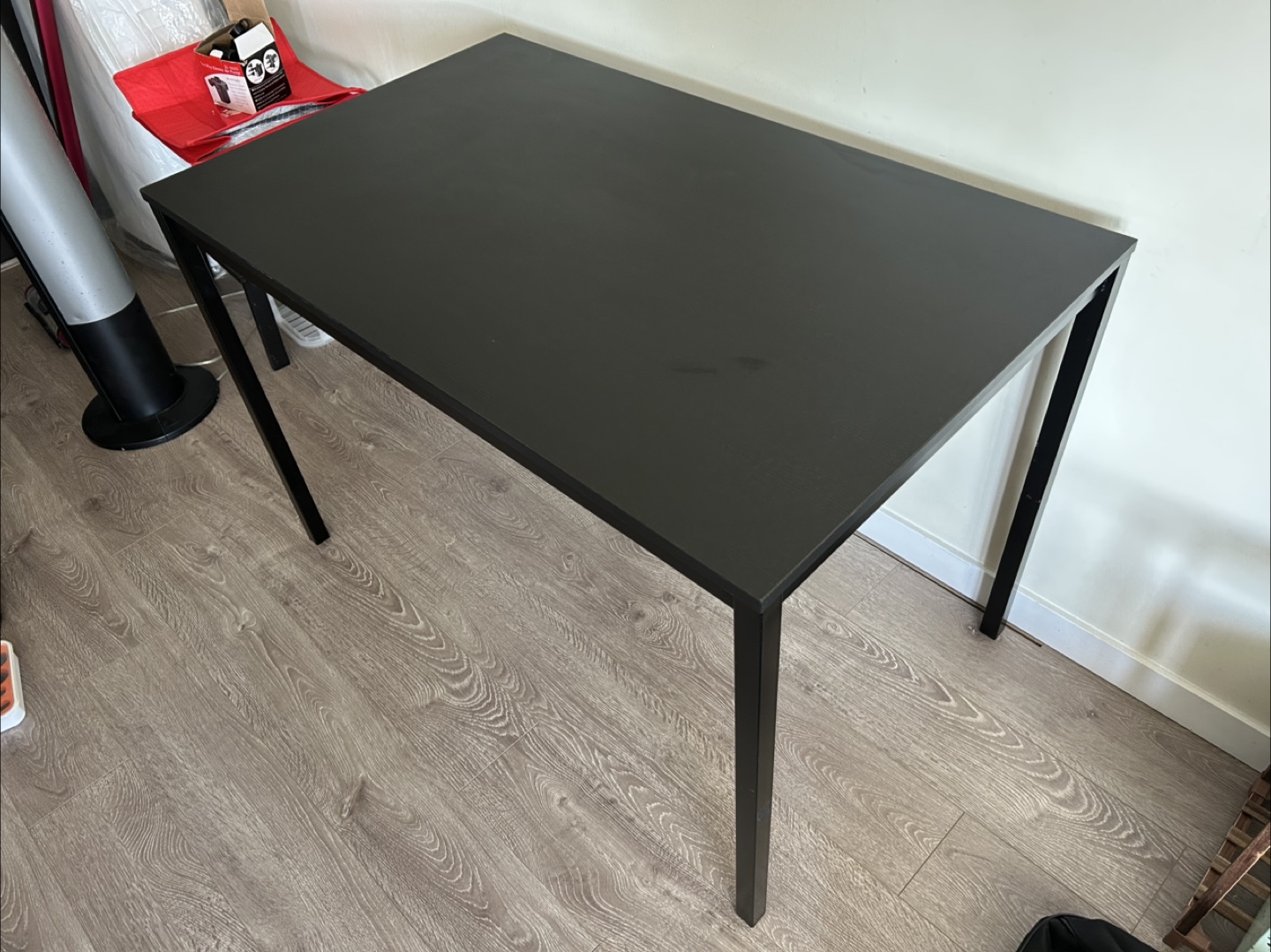 IKEA Tarendo Black Wooden Desk
