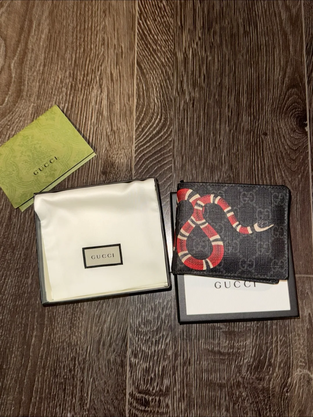 Gucci Kingsnake Bi-Fold Wallet thumbnail