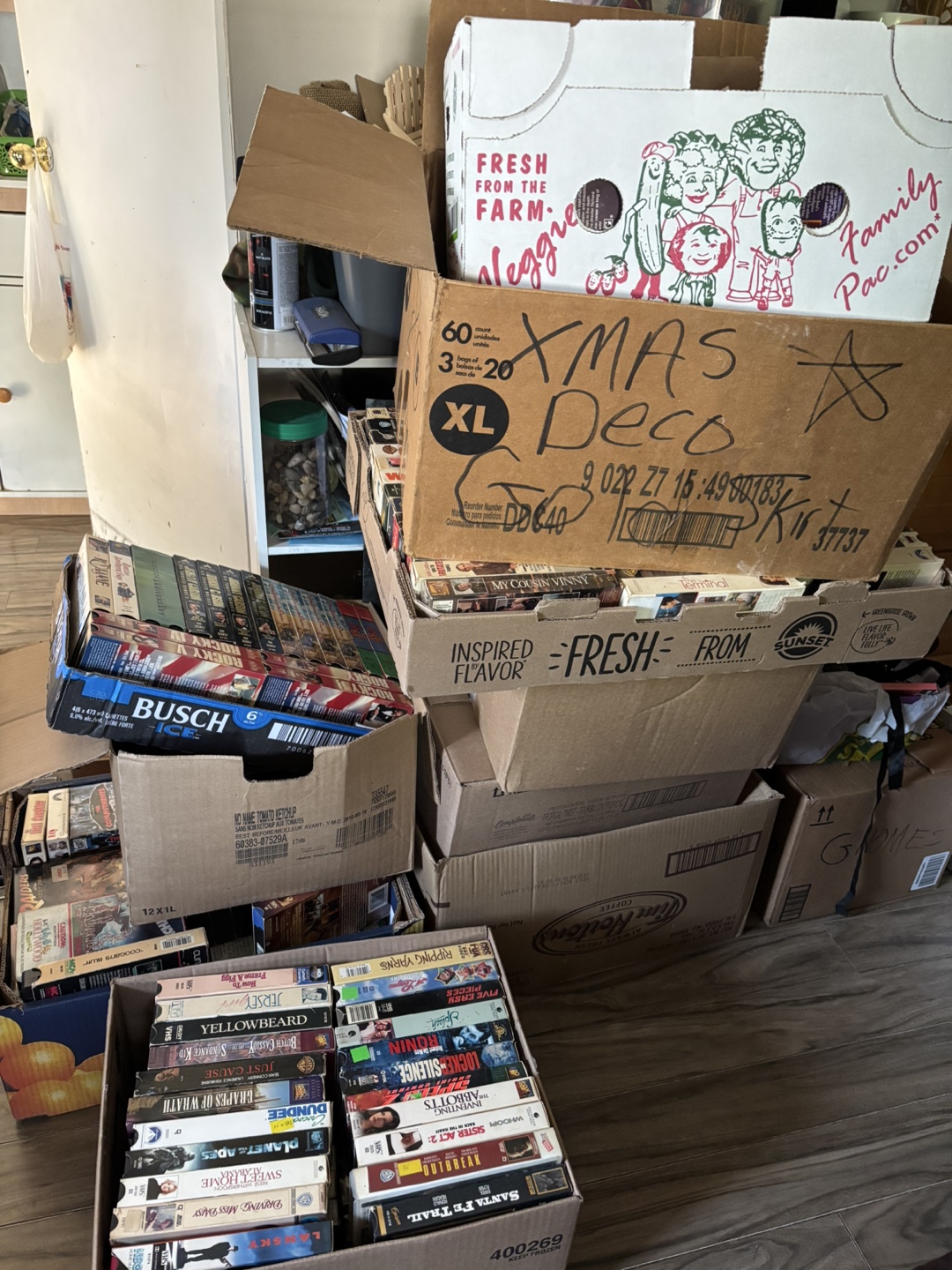 Variety of VHS Tapes - Movies and More