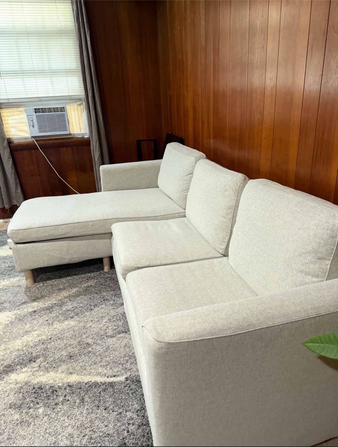 Light Gray Sectional Sofa - photo 4
